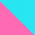 Aqua/Hot Pink