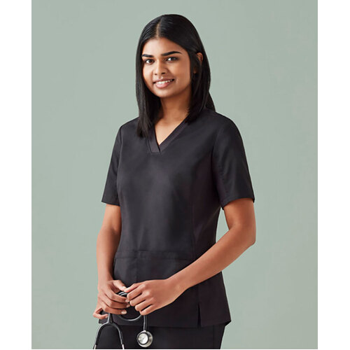 WORKWEAR, SAFETY & CORPORATE CLOTHING SPECIALISTS Riley Womens V-Neck Scrub Top