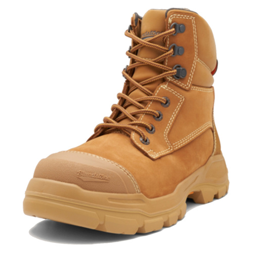 WORKWEAR, SAFETY & CORPORATE CLOTHING SPECIALISTS - RotoFlex Wheat water-resistant premium nubuck 150mm penetration-resistant zip sided safety boot