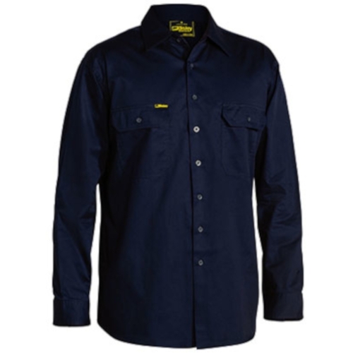 WORKWEAR, SAFETY & CORPORATE CLOTHING SPECIALISTS Cool Lightweight Drill Shirt - Long Sleeve