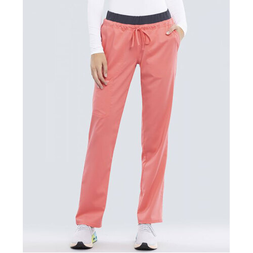 WORKWEAR, SAFETY & CORPORATE CLOTHING SPECIALISTS - Revolution - HIGH WAISTED KNIT BAND TAPERED WOMEN'S PANT - Regular