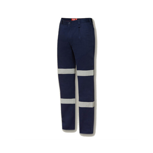 WORKWEAR, SAFETY & CORPORATE CLOTHING SPECIALISTS - Foundations - Cotton Drill Pant with 3M Tape