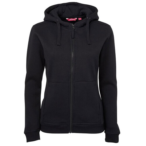 WORKWEAR, SAFETY & CORPORATE CLOTHING SPECIALISTS - JB's Ladies Full Zip Fleece Hoodie