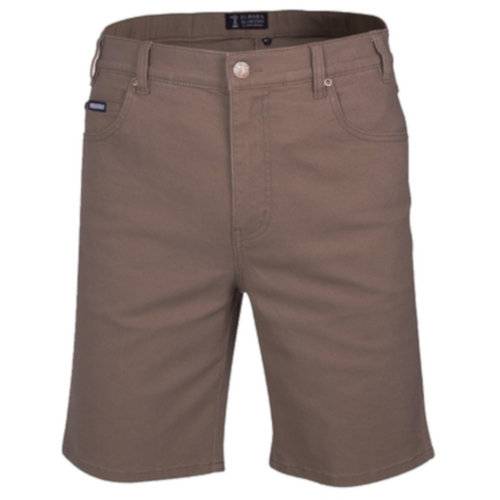 WORKWEAR, SAFETY & CORPORATE CLOTHING SPECIALISTS Pilbara Men's Cotton Stretch Jean Short