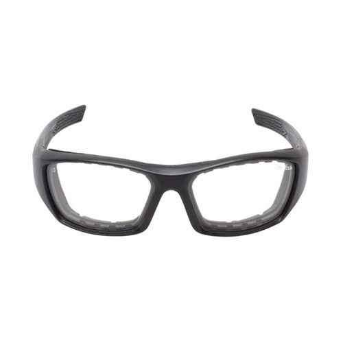 WORKWEAR, SAFETY & CORPORATE CLOTHING SPECIALISTS BULLET RS303 MBL.C - Matt Black Frame, Clear Lens