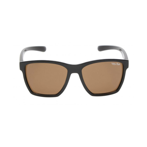 WORKWEAR, SAFETY & CORPORATE CLOTHING SPECIALISTS PU5008 BL.BR - Shiny Black Frame, Brown Polarised Lens - TPEE