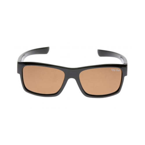 WORKWEAR, SAFETY & CORPORATE CLOTHING SPECIALISTS PU5279 BL.BR - Shiny Black frame, Brown polarised lens - TPEE