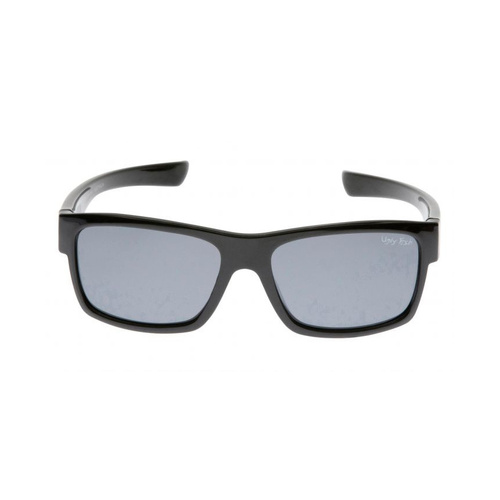 WORKWEAR, SAFETY & CORPORATE CLOTHING SPECIALISTS PU5279 BL.SM - Shiny Black frame, Smoke polarised lens - TPEE