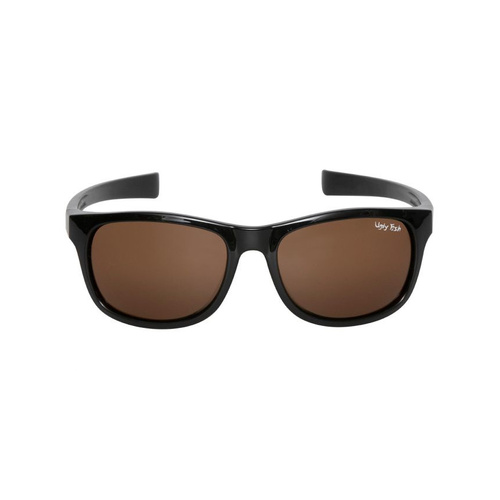 WORKWEAR, SAFETY & CORPORATE CLOTHING SPECIALISTS PU5699 BL.BR - Shiny Black frame, Brown polarised lens - TPEE