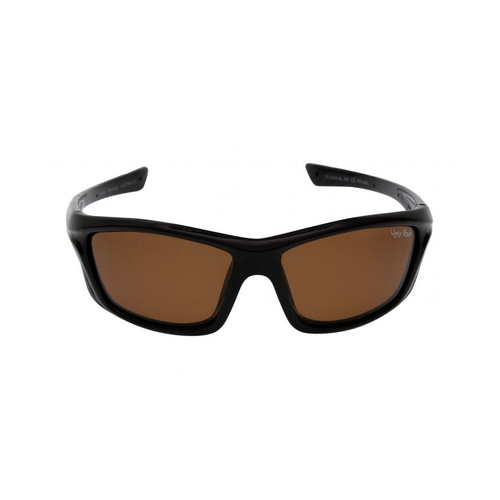 WORKWEAR, SAFETY & CORPORATE CLOTHING SPECIALISTS PU5994 BL.BR - Shiny Black frame, Brown polarised lens - TPEE