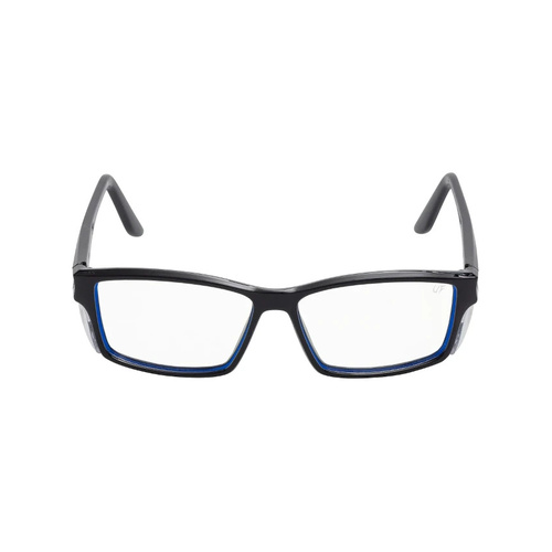 WORKWEAR, SAFETY & CORPORATE CLOTHING SPECIALISTS TWISTER RS242 BL.C - Shiny Black Frame, Clear Lens - Professional Series