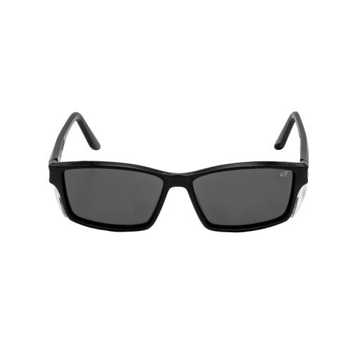 WORKWEAR, SAFETY & CORPORATE CLOTHING SPECIALISTS TWISTER RS242 BL.SM - Shiny Black Frame, Smoke Lens - Professional Series