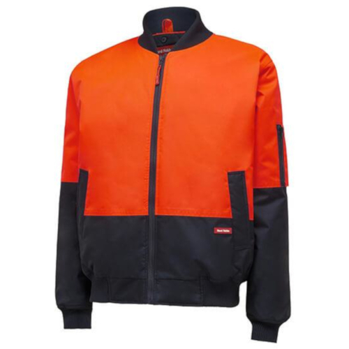 WORKWEAR, SAFETY & CORPORATE CLOTHING SPECIALISTS Core - Hi-Visibility 2Tone Bomber Jacket